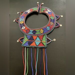 Beaded Maasai Bridal Necklace/Wall Hanging